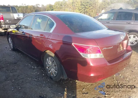 2010 Honda Accord 2.4 Lx z USA, uszkodzony, nr VIN 1HGCP2F34AA173894